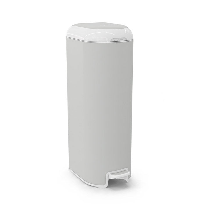Bidone per pannolini Platinum - con 18 sacchetti