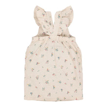 Vestito Estivo Smanicato Bambina in Cotone Biologico Effetto Lino - Fairy Bloom
