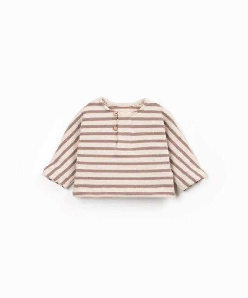 FELPA IN MAGLIA A RIGHE