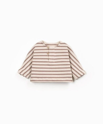 FELPA IN MAGLIA A RIGHE