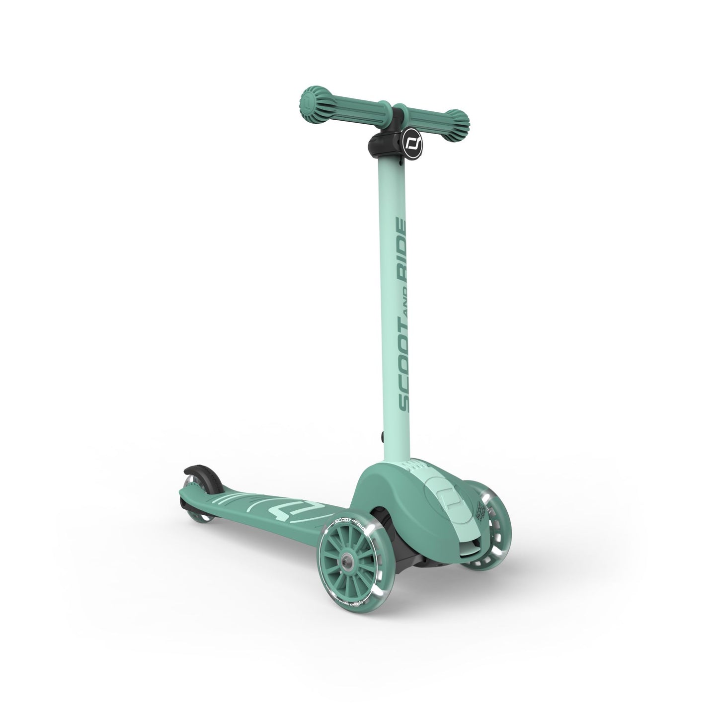 Monopattino a 3 ruote Highwaykick 3S - con sistema di controllo 2 in 1 e ruote a LED, pieghevole