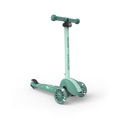 Monopattino a 3 ruote Highwaykick 3S - con sistema di controllo 2 in 1 e ruote a LED, pieghevole