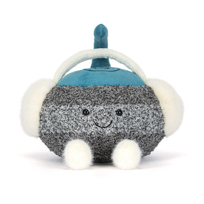 Peluche morbido Pietra da Curling - Amuseables Sports Cariss Curling Stone