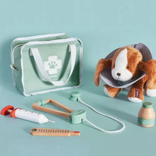 Valigetta del Veterinario in Legno FSC® 'Clinica degli Animali' (16 Accessori)