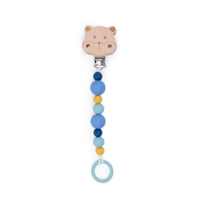Catenella Portaciuccio in Legno e Silicone Moulin Roty