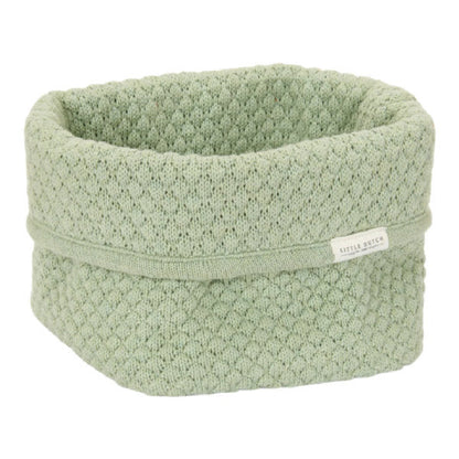 Cestino portatutto piccolo in Tricot - 15x15x15 cm