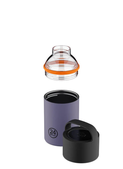 Spin Bottle 480ml - borraccia termica con tappo trasparente e maniglia ergonomica