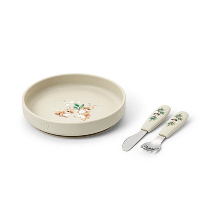 Set posate - Piatto, Forchetta e Coltello