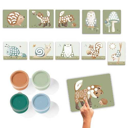 Set di Pittura a Dita: La Prima Officina Creativa