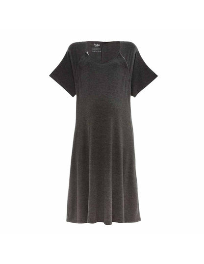 Camicia da Parto e Allattamento in Viscosa - Comfort e Funzionalità Ospedaliera