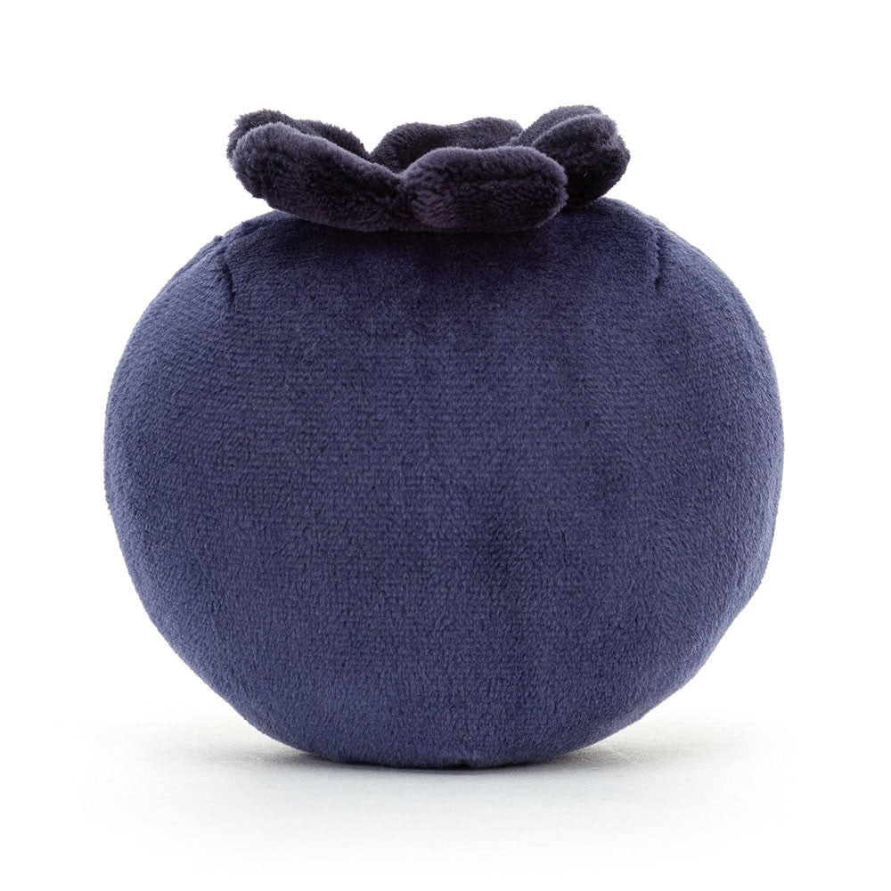 Peluche morbido mirtillo viola