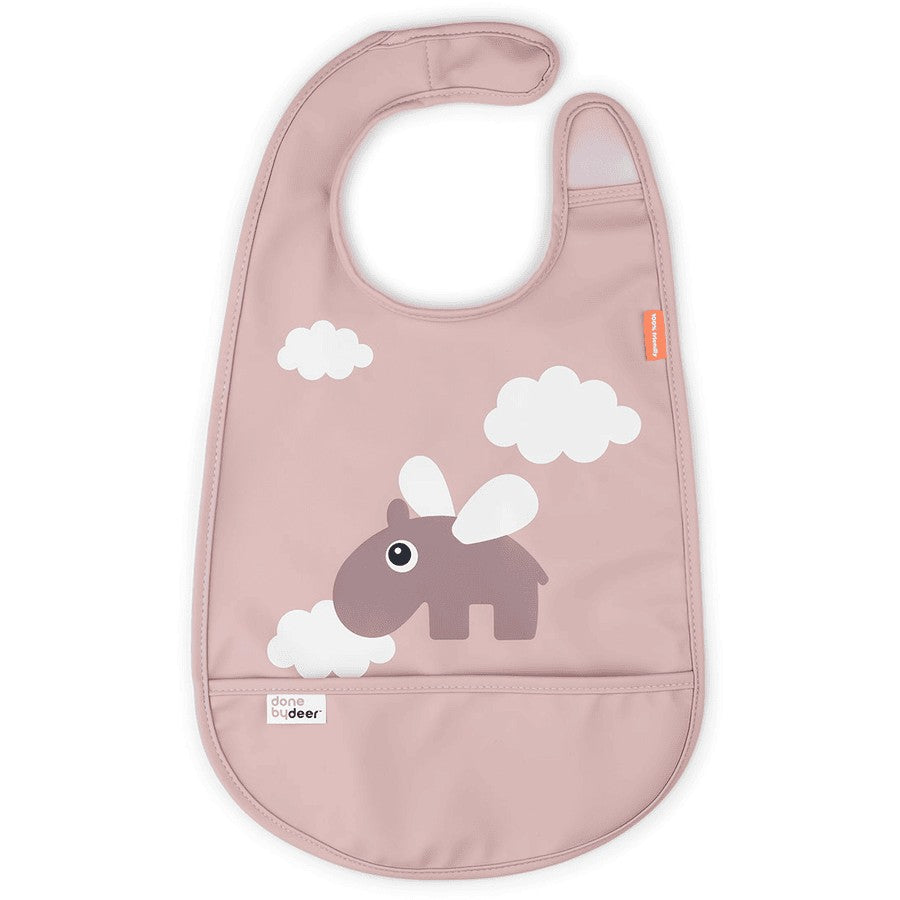 Bavaglio Impermeabile con Tasca - Happy Clouds - Certificato OEKO-TEX