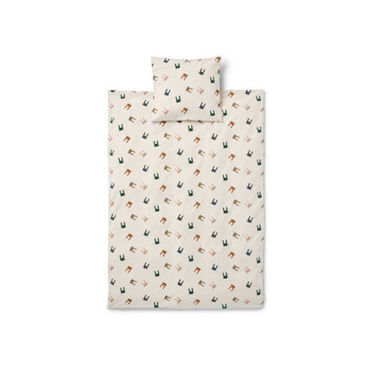 Set Copripiumino e Federa Ingeborg - 100x135 cm - 100% Cotone biologico