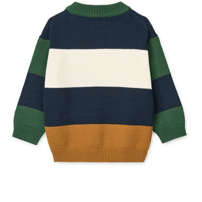 Maglione a righe ORLANE - 100% Cotone