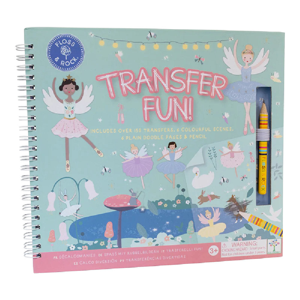 Album Gioco con Decalcomanie Magiche 'Transfer Fun' (150+ Trasferibili)