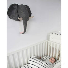 Elefante decorazione da parete - 53x34x48 cm
