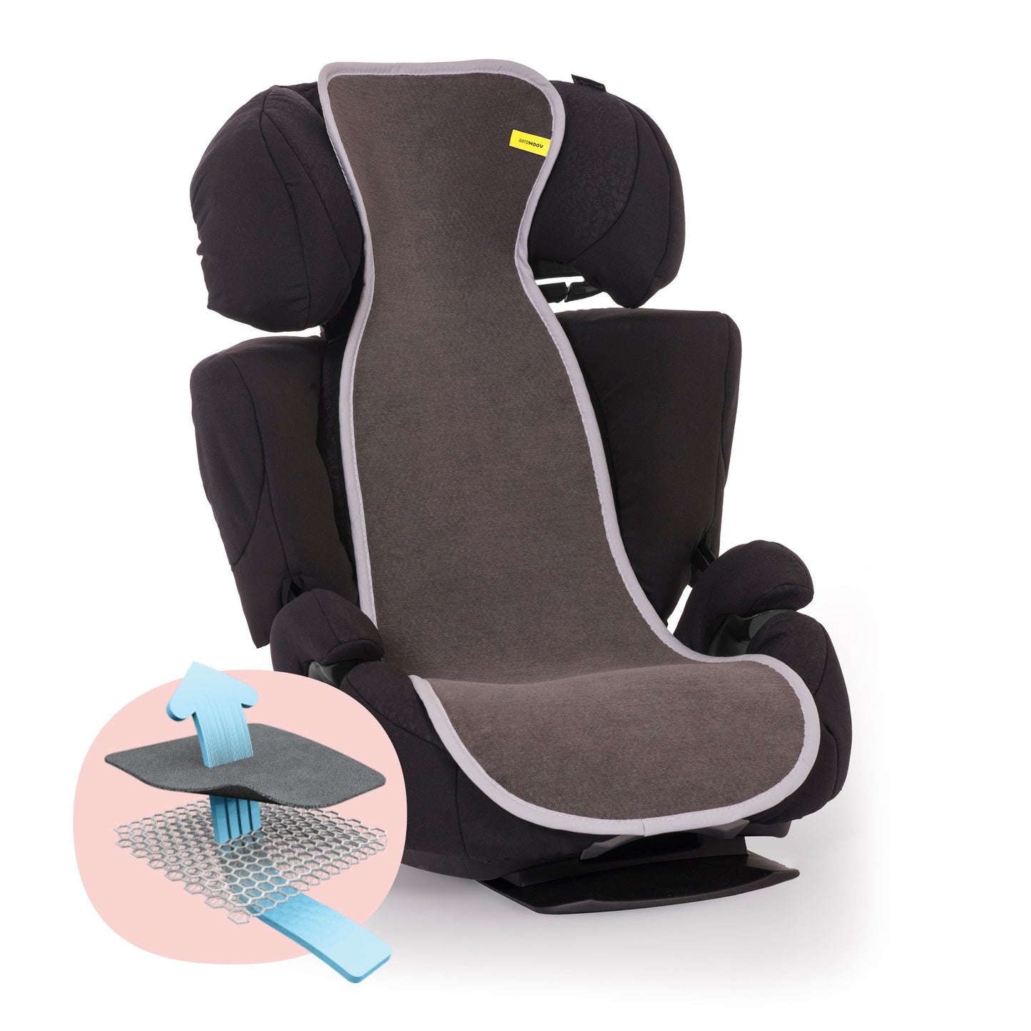 Foderina traspirante per seggiolino auto gruppo 2/3