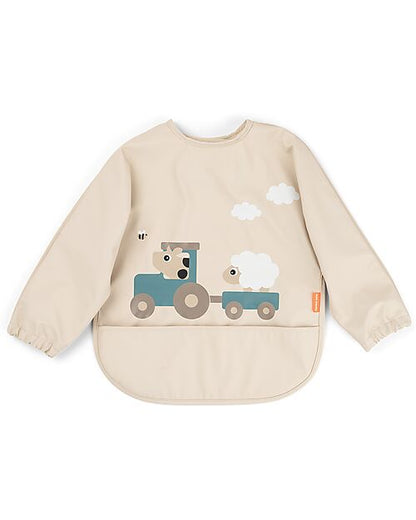 Bavaglio Impermeabile a Maniche Lunghe con Tasca - Tiny Farm