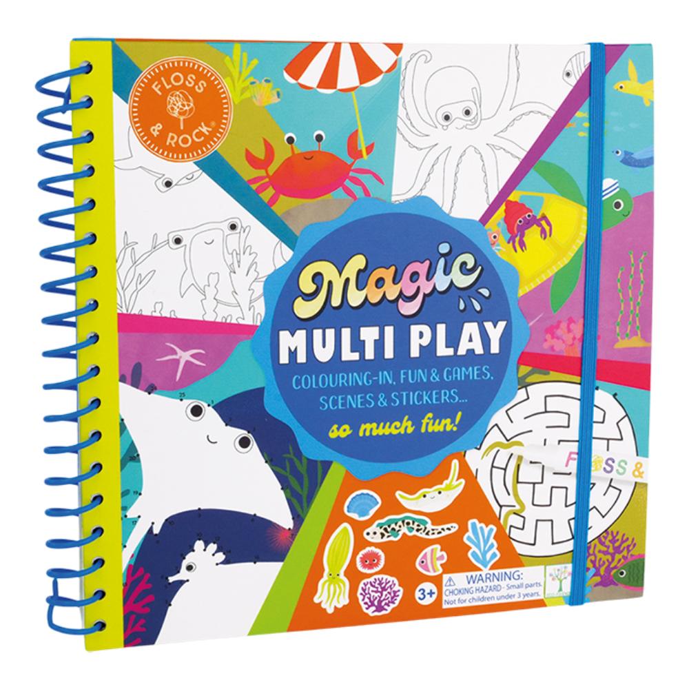 Magic Multiplay Libro da colorare con penna ad acqua