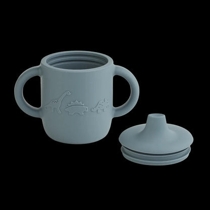 Tazza in Silicone Neil con Beccuccio e Manici -Ideale per Bambini