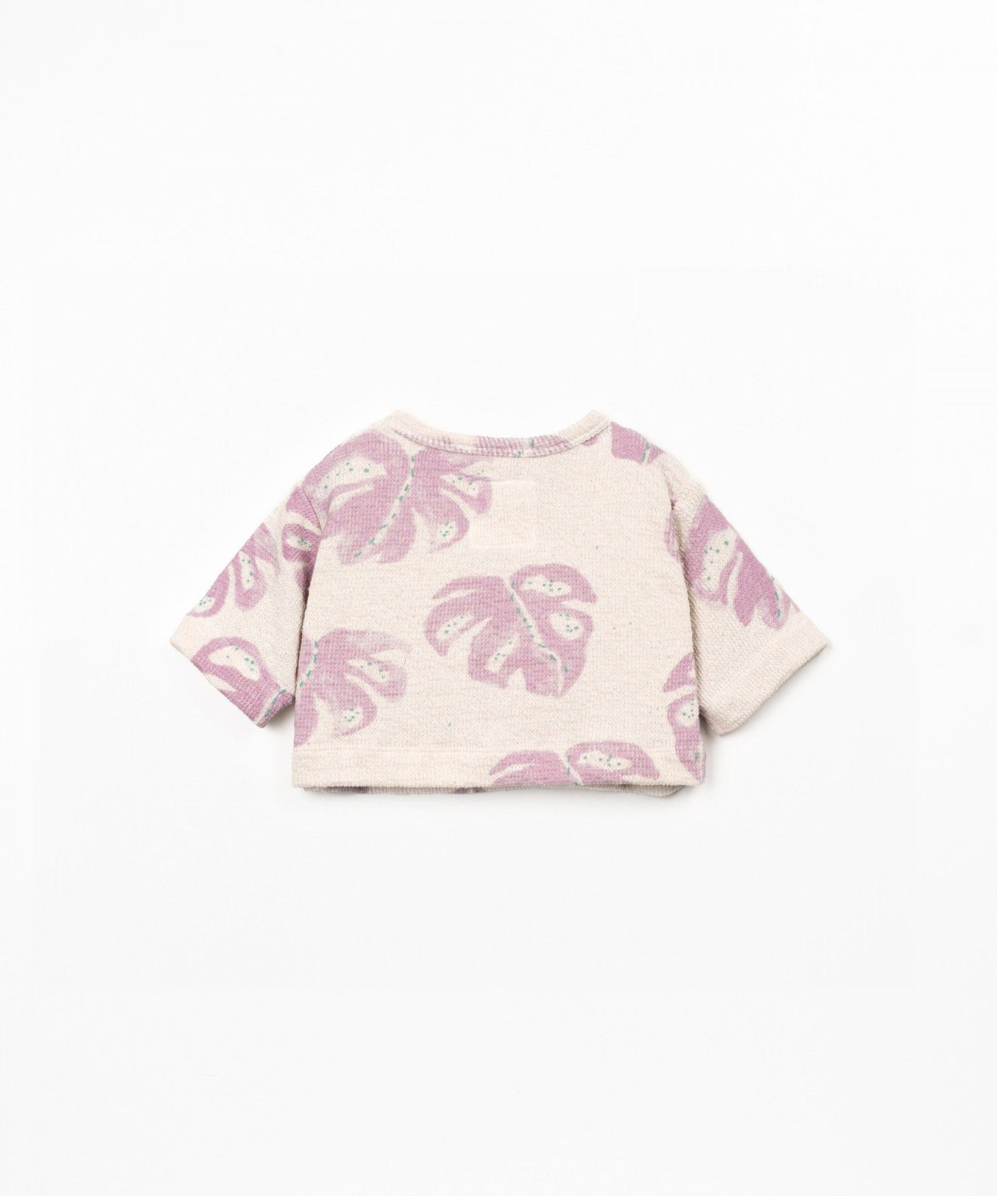 FELPA IN MAGLIA DECORATA STAMPATA