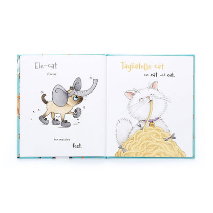 Libro in inglese - all kids of cats book
