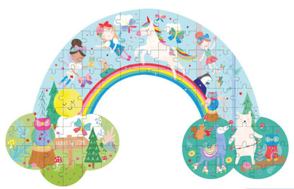 Puzzle fata arcobaleno 80 pezzi