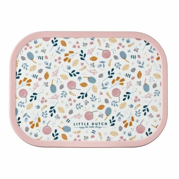 Lunch Box con divisori - Porta pranzo con forchetta