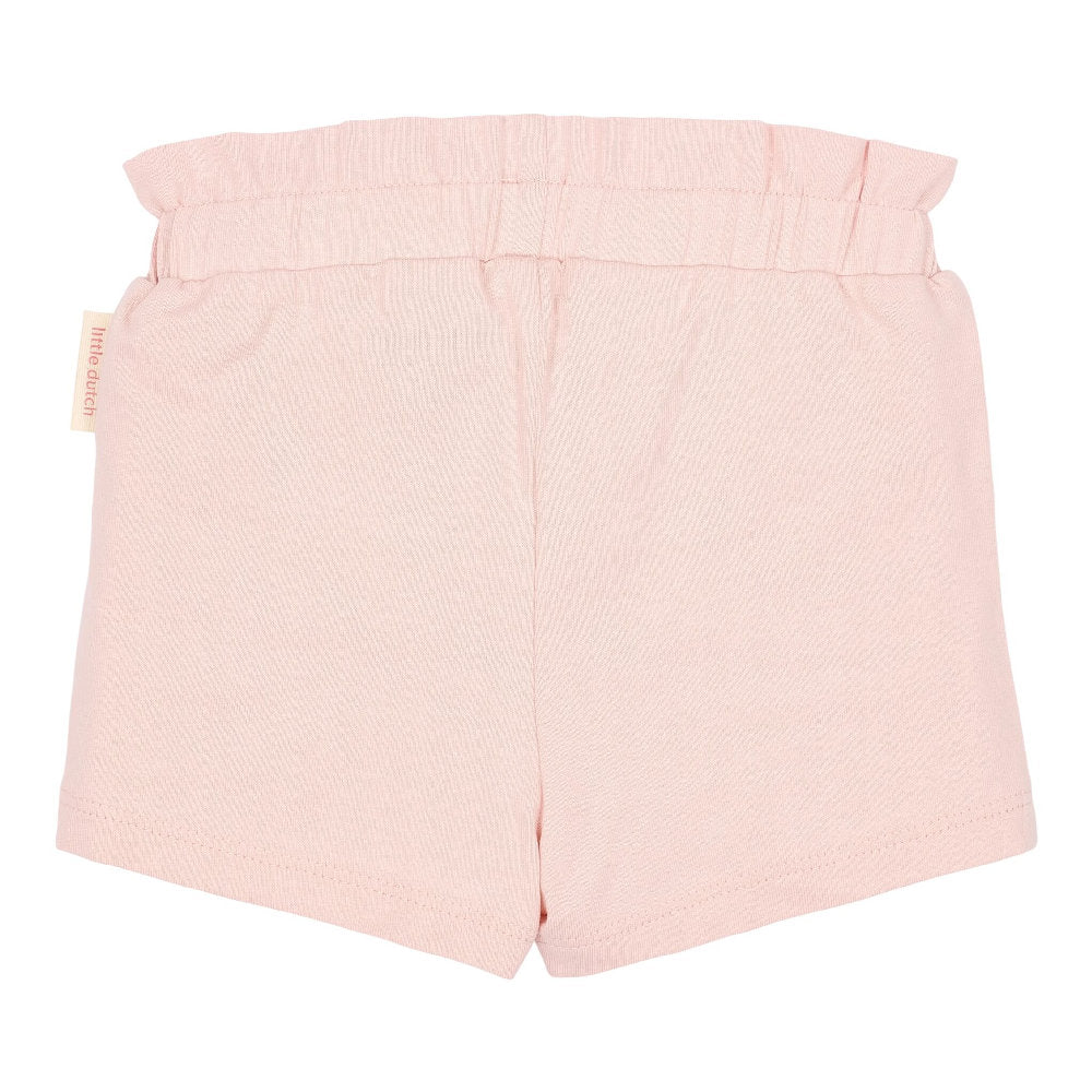 Pantaloncini Corti a Righe in Cotone Biologico