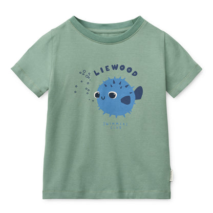 Set Ilford - 2 Pezzi T-Shirt e Pantaloncini in Cotone Biologico Elasticizzato (GOTS)