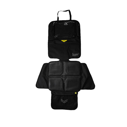 Proteggi Sedile Auto 3 in 1 -'Crash Tested' - Antiscivolo con tasca per tablet
