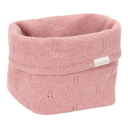 Cestino portatutto piccolo in Tricot - 15x15x15 cm