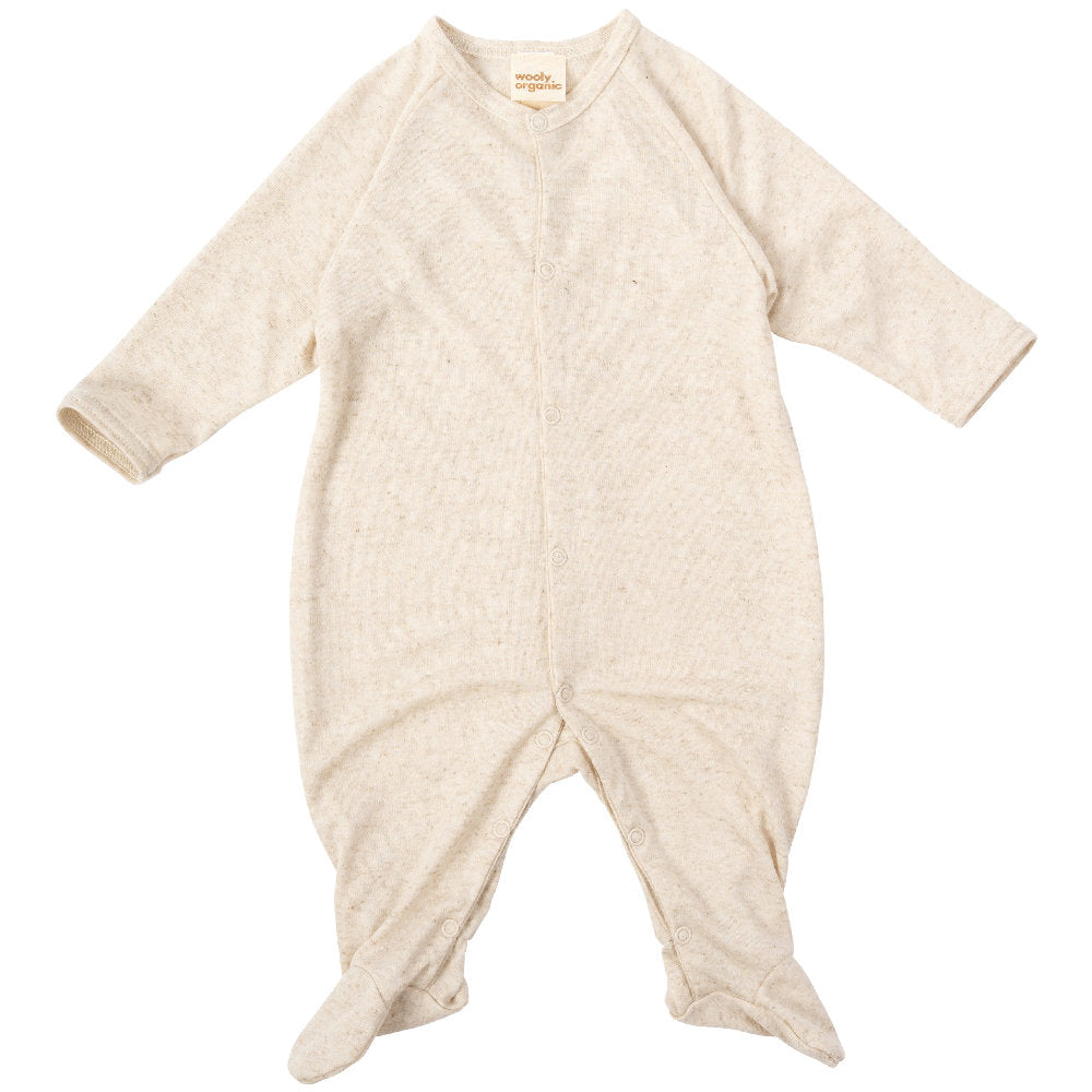 Tutina con piedini in Tencel e Lino - Made in EU