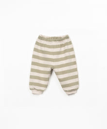 LEGGINGS DI MAGLIA A RIGHE