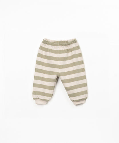 LEGGINGS DI MAGLIA A RIGHE