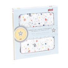 Fodera per cuscino allattamento in mussole cotone - 70x70 cm - Compatibile con Boppy