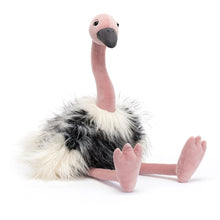 Peluche morbido struzzo ramonda