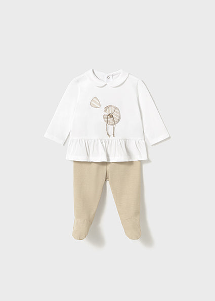 Completo neonato maglietta e pantalone