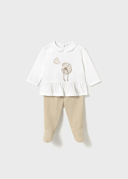 Completo neonato maglietta e pantalone