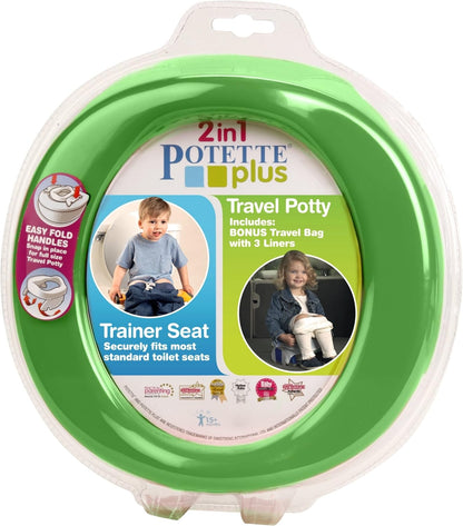 Potette 2in1 Vasino da Viaggio e Riduttore WC