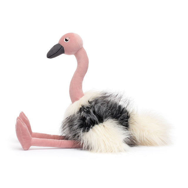 Peluche morbido struzzo ramonda