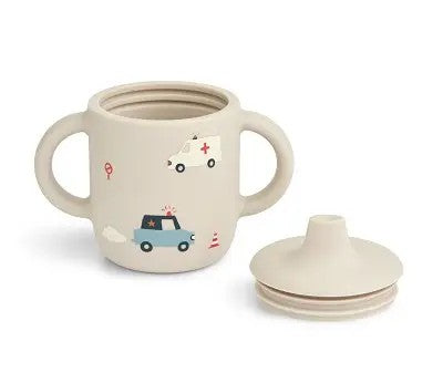 Tazza in Silicone Neil con Beccuccio e Manici -Ideale per Bambini