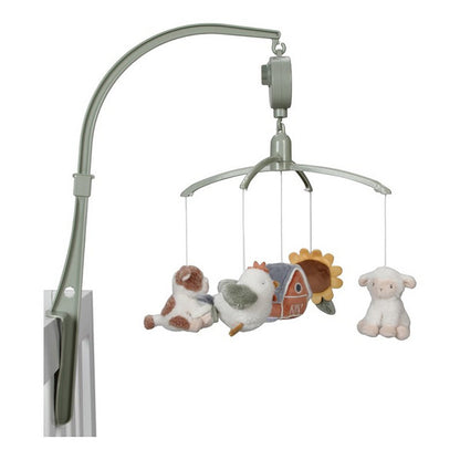 Giostrina Musicale per Culla con 5 Peluche - Carillon e Braccio di Supporto inclusi