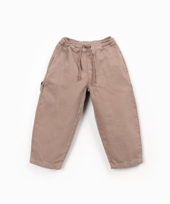 PANTALONI IN TWILL