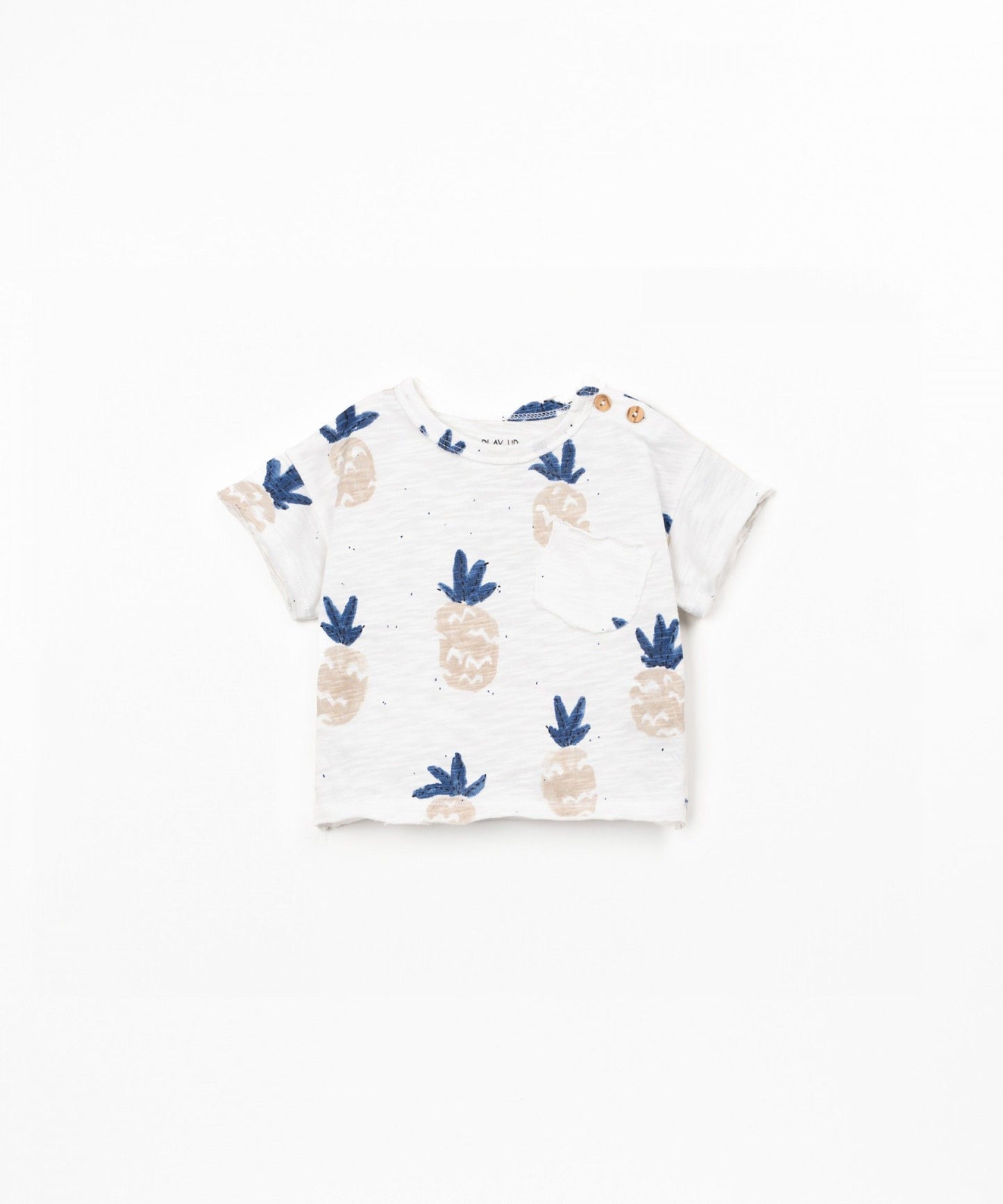 T-SHIRT DI MAGLIA FIAMMA CON STAMPA