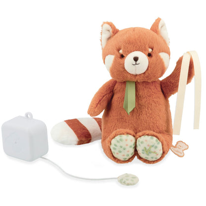 Peluche morbido Panda rosso musicale