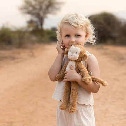 Peluche Morbido 'Scimmia' Safari Friends Little Dutch - Dalla nascita