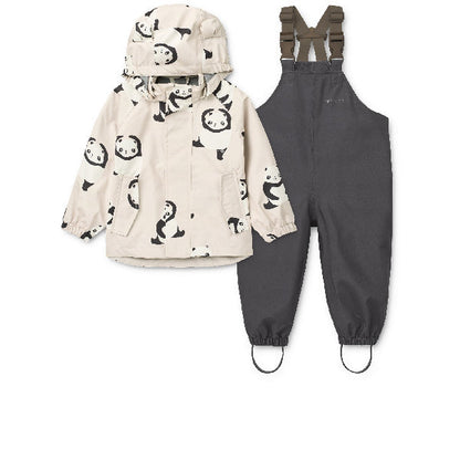 Set antipioggia Manu - Completo giacca e pantaloni Wateroproof