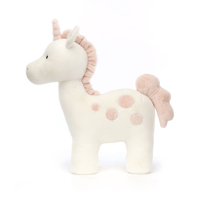 Peluche morbido grande unicorno maculato spottie