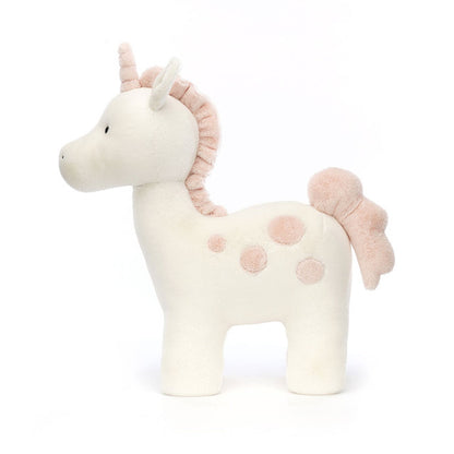 Peluche morbido grande unicorno maculato spottie